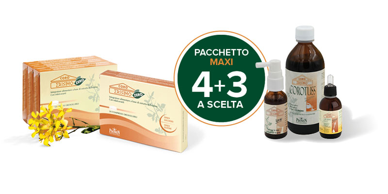Coroerisimo: Promozione 4+3 Pastiglie Mal di Gola Naturali
